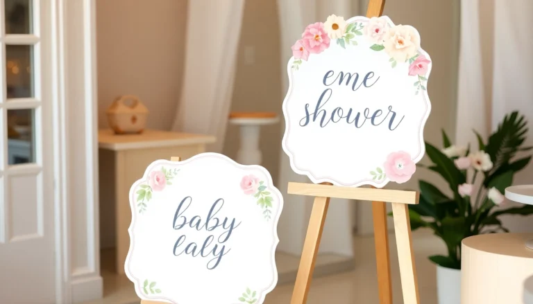 Create Stunning Baby Shower Welcome Signs That Make a Lasting First Impression