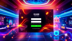 Screenshot of the ck4444 login page highlighting user-friendly interface and secure login features for online gaming enthusiasts.