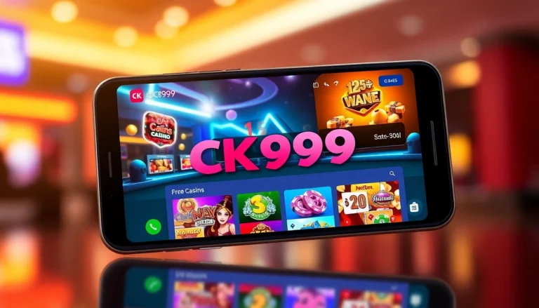 Experience Ultimate Casino Gaming with the CK999 App on Your Mobile Device