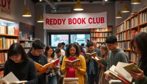 Join the REDDY BOOK CLUB to immerse yourself in a vibrant literary community and enjoy exclusive book collections.
