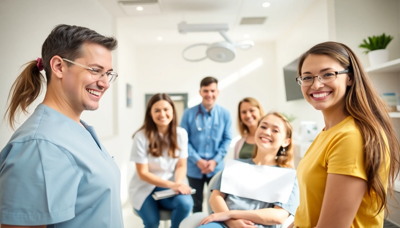 Ventura Bright Dental team providing friendly dental care in a modern, welcoming clinic setting