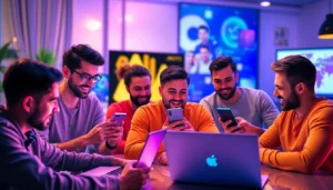 Active gay chat platform with diverse users connecting securely online, emphasizing ease and